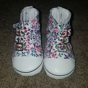 Like New - Juicy Couture Floral Sneakers Sz 3